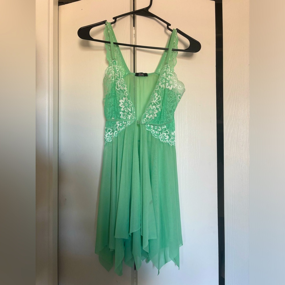 Kloer mint green lingerie
